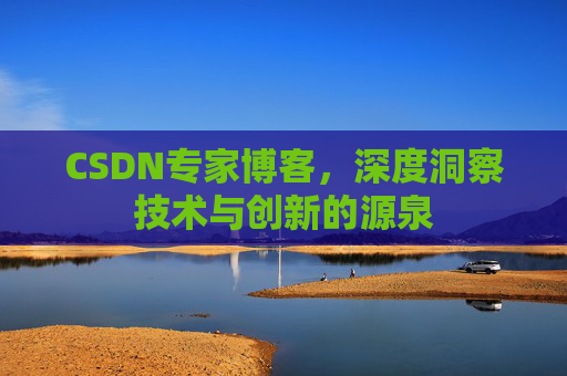 CSDN专家博客，深度洞察技术与创新的源泉